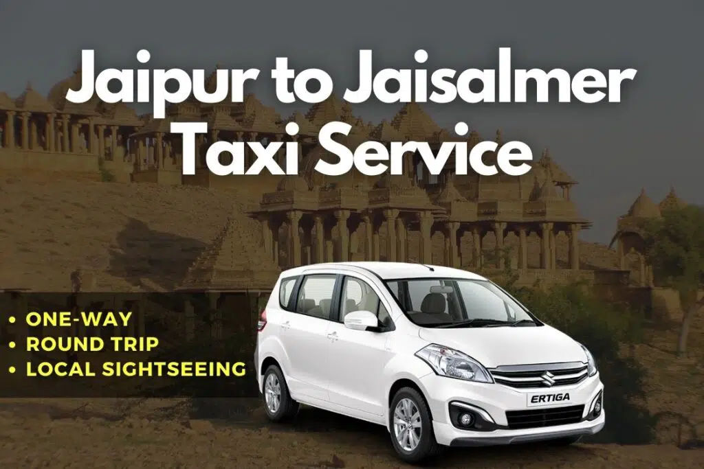 jaipur to jaisalmer one way taxi