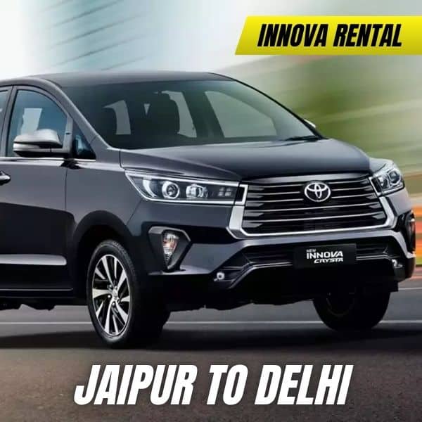 jaipur to delhi innova taxi
