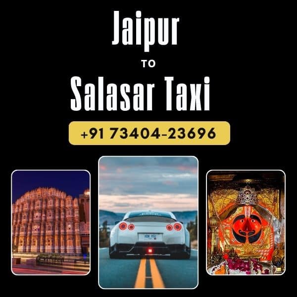 jaipur to salasar taxi